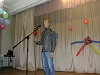 Ярослав Рубцов студент 111 группы (Физкультурное отделение) читает стихотворение собственного сочинения