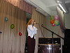 Татьяна Промзелёва студентка 171 группы (Отделение информатики) исполняет песню "Мелом"