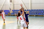 Зональные соревнования по баскетболу среди девушек